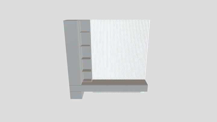 Modern Tv Stand 3D Model