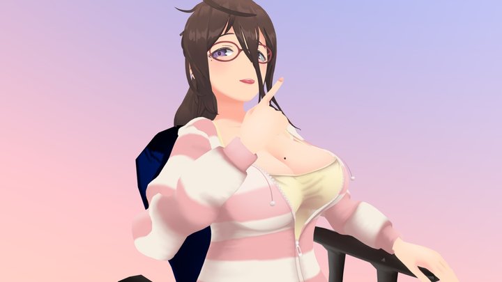 1111448034_陳品潤_文音 3D Model