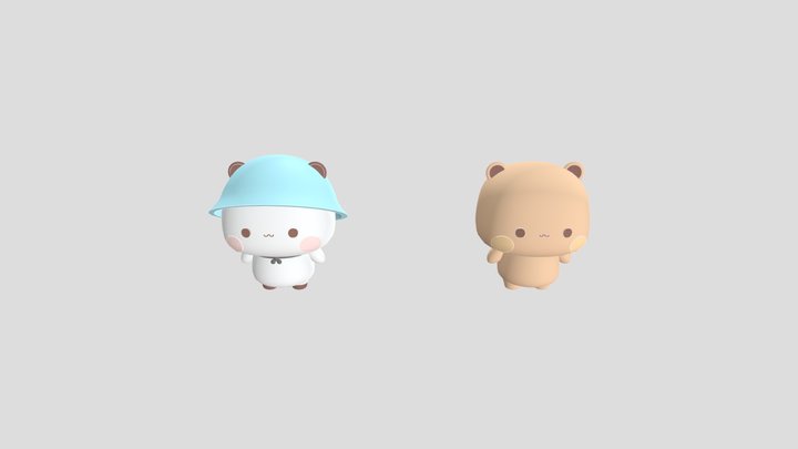 表情包的一二布布Yier 3D Model