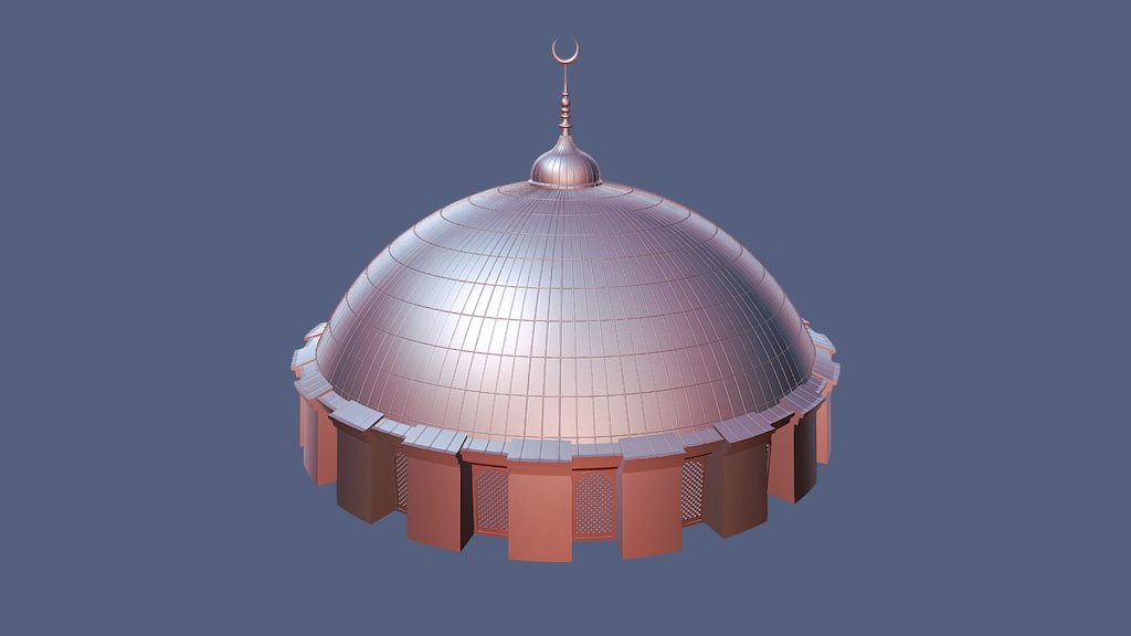 DOME-7 - 3D model by ayman.A.L [b15fcea] - Sketchfab