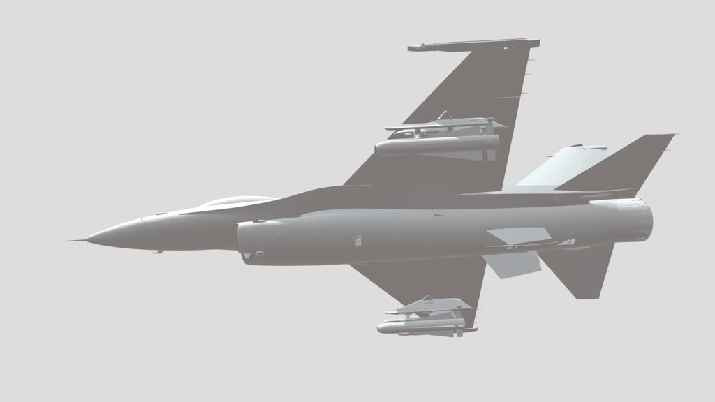 F-16A-10 Mesh.GLB