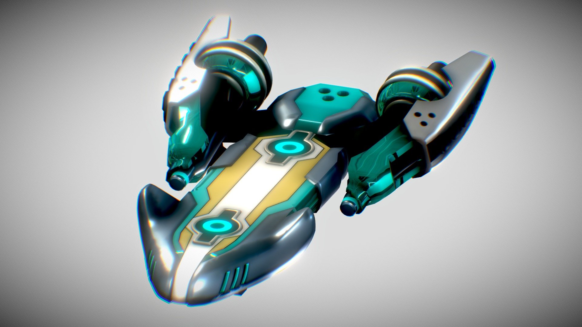 Sonic Racing Crossworlds - Wispon Booster - Download Free 3D model by ...