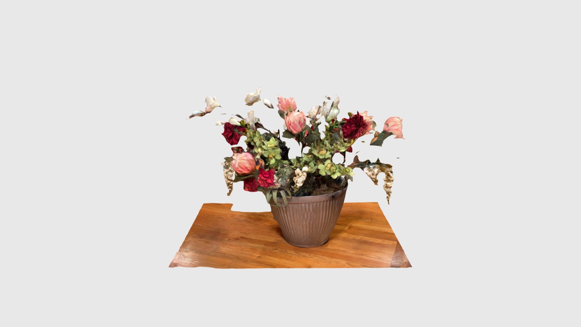 Flowers in vase — Sketchfab embed 3D viewer