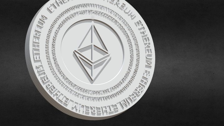 Ethereum Coin by Ferrariic [Donate Below] 3D Model