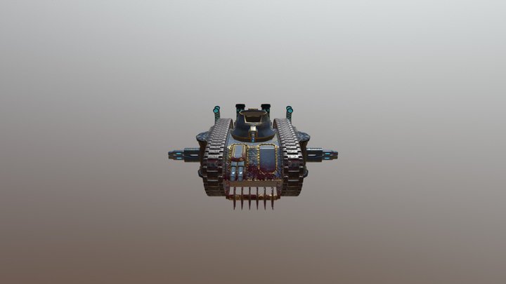 Tank_BattleEngine 3D Model