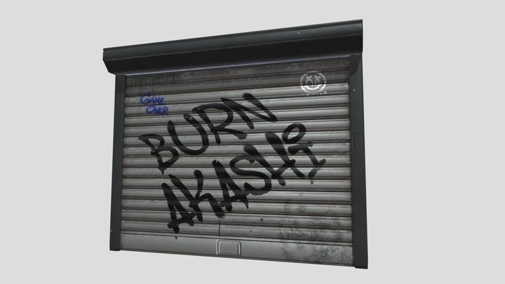 Garage Door 3D Model