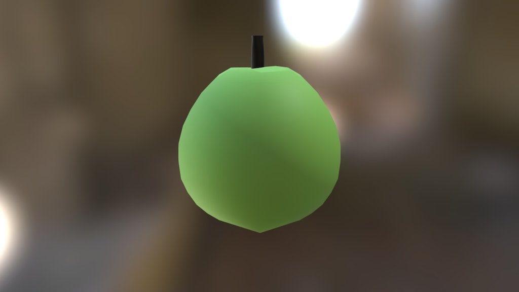 Apfel — Sketchfab embed 3D viewer