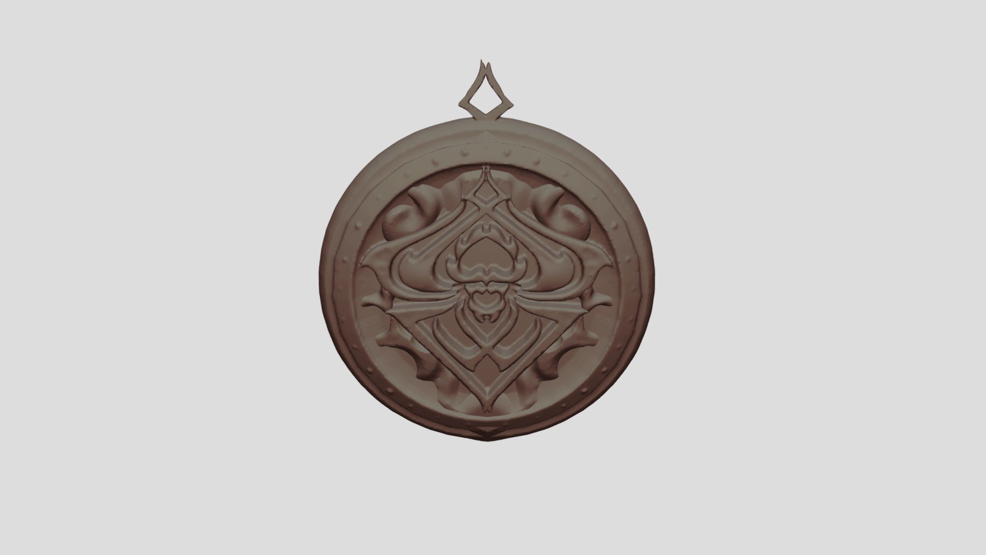 Spider Sigil Amulet 3d Model By Swabcraft B164e86 Sketchfab