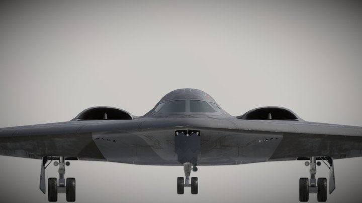[PBR] B-2 Spirit 3D Model