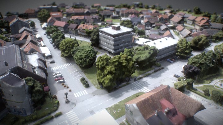 Ivanic Grad - stari grad 3D Model