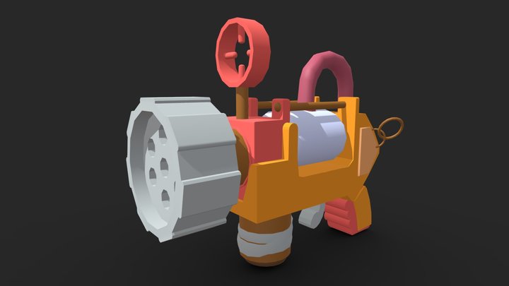 Style Weapon (texturing in process) 3D Model