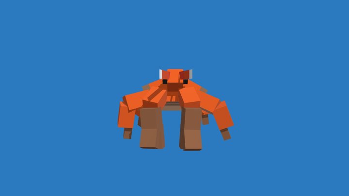 Coconut Crab 3D Model
