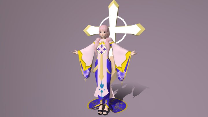 Priest - 祭司 3D Model