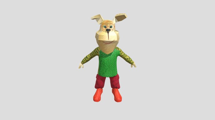 Гена обычный из 5 ночей с тимохай 3D Model