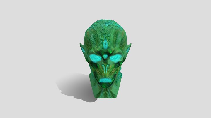 Face Monster 3D Model