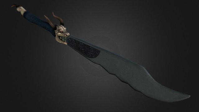 Dragon Blade 3D Model