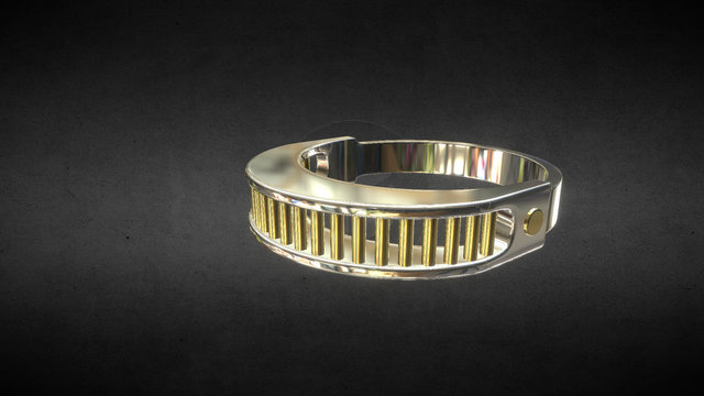 Geordi Laforge Visor Ring 3D Model
