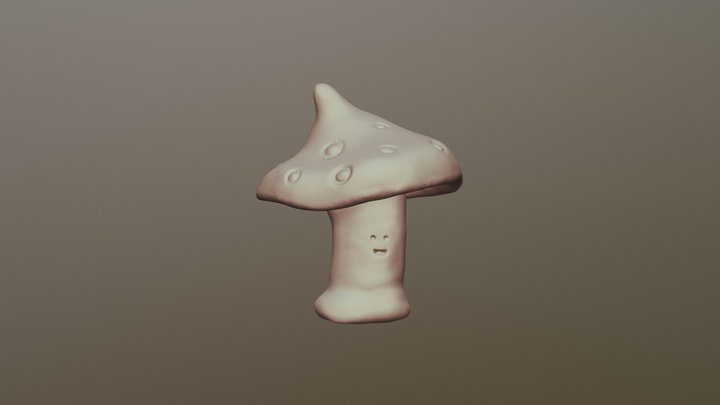 Mushroom Ecossistema1 3D Model