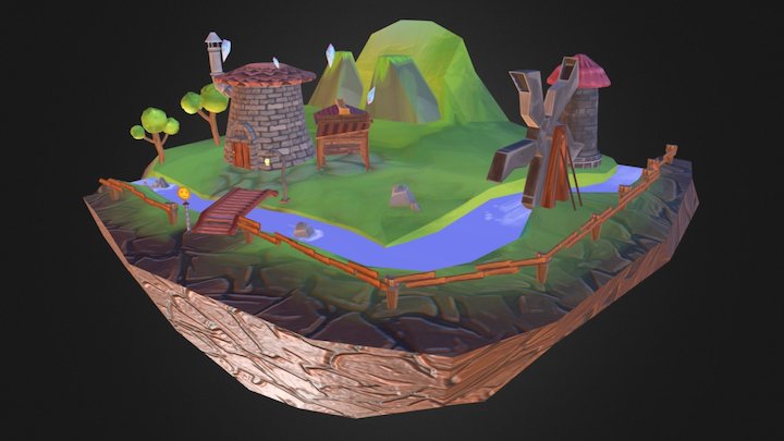Wind of Sanctuary 3D Model