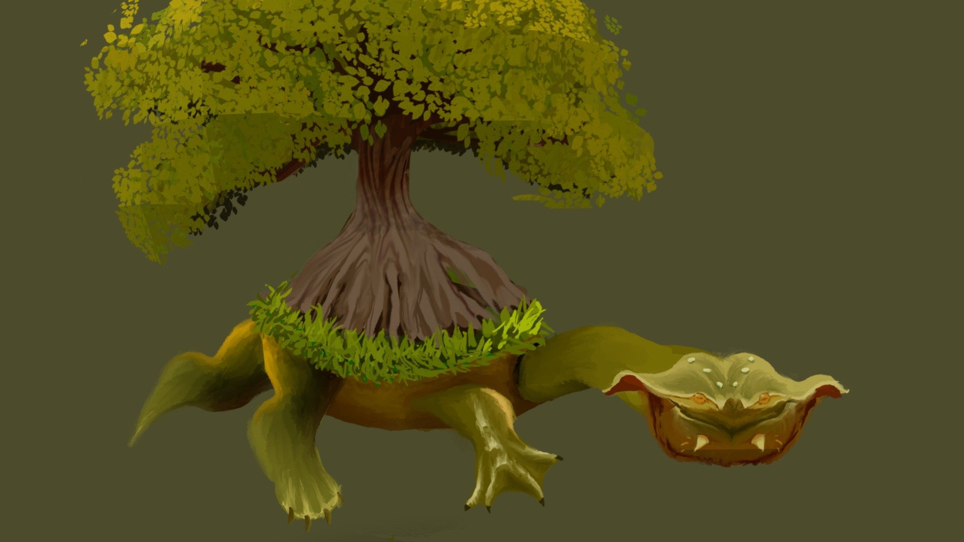 The Swamp Dweller 3D model by santiago (santidiot) [b16a8b8] Sketchfab