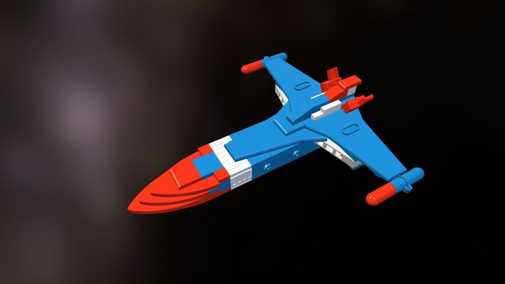 Phoenix (Battle of the Planets) v2 3D Model