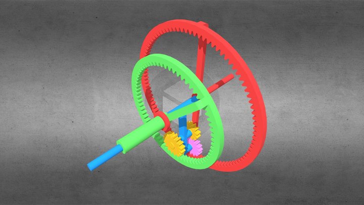 Levai's Epicyclic Planetaries "E" Type – Modello 3D gratuito STL