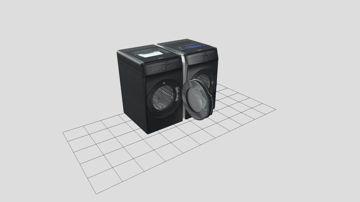 Washer Dryer 15JAN24 3D Model