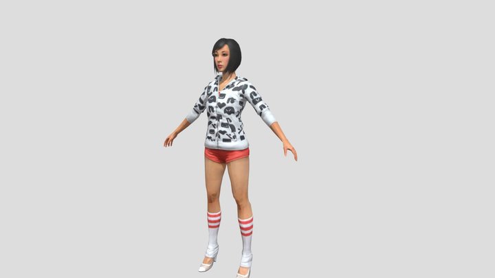 Sayoko Ohashi 3D Model