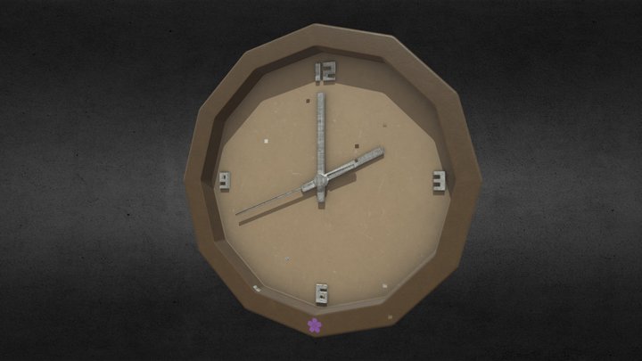 Clock 3D Model