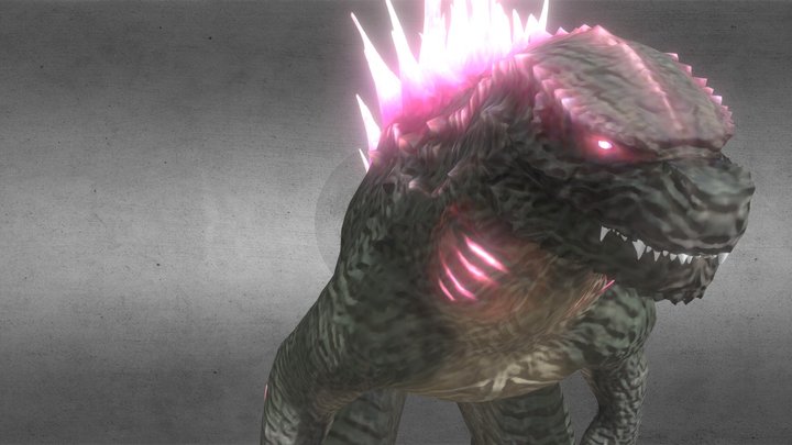 evolved godzilla rig 3D Model
