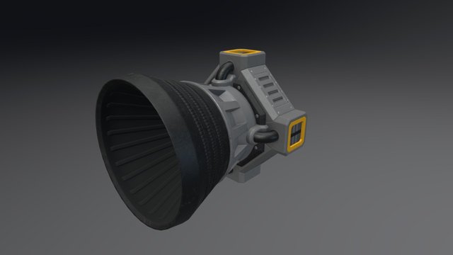 Hydrogen Thruster 3D Model
