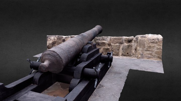 The Cannon 3D - Agisoft Coaching 3D Model