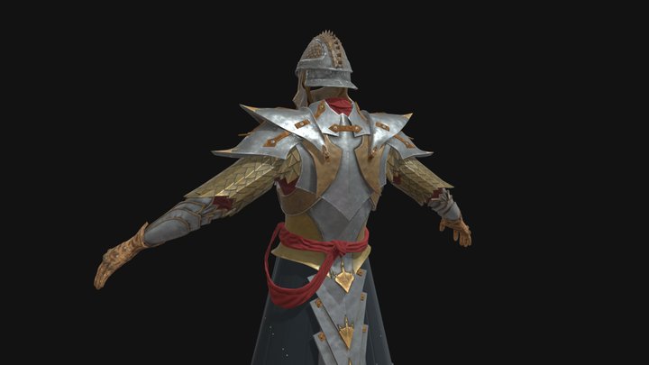 Dragon Age Armour (Fan Art) 3D Model