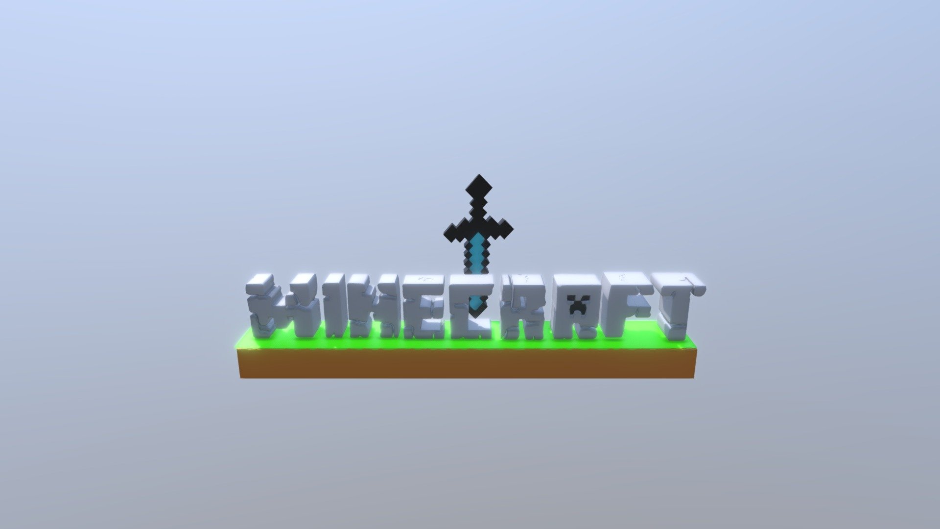 mincraft n diamond sword