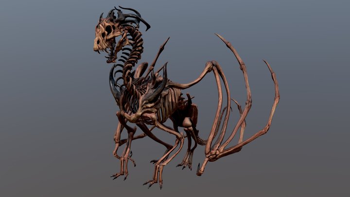 Dracolich 3D Model