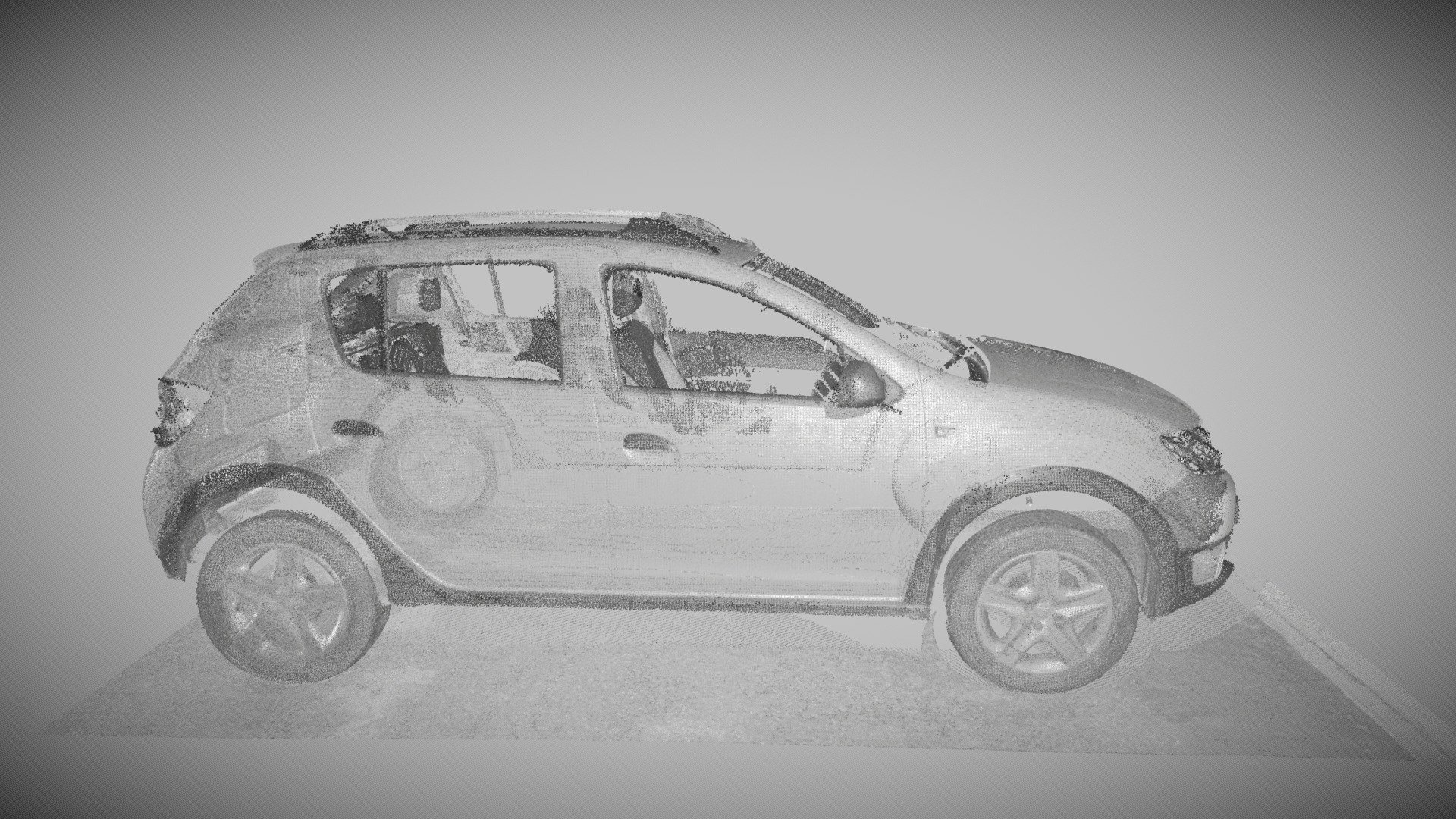 Dacia sandero stepway Point cloud