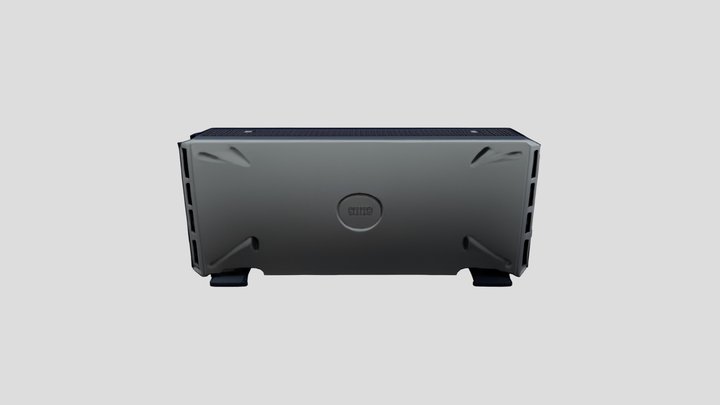 Server CPU 3D Model