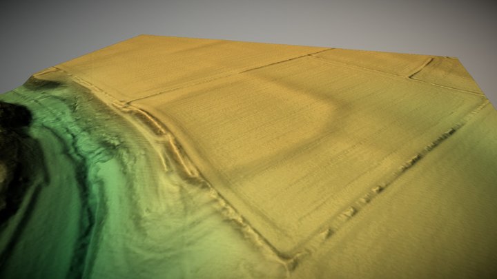 Castle Bank, Oxfordshire (UK) – Free 3D Model STL
