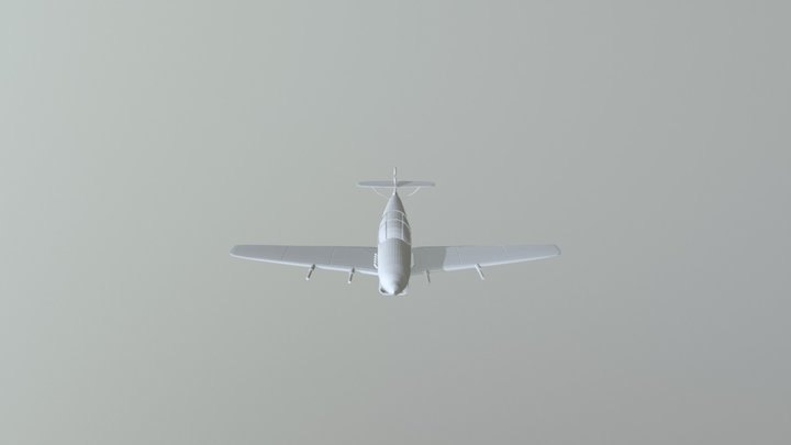 War-plane 3D Model