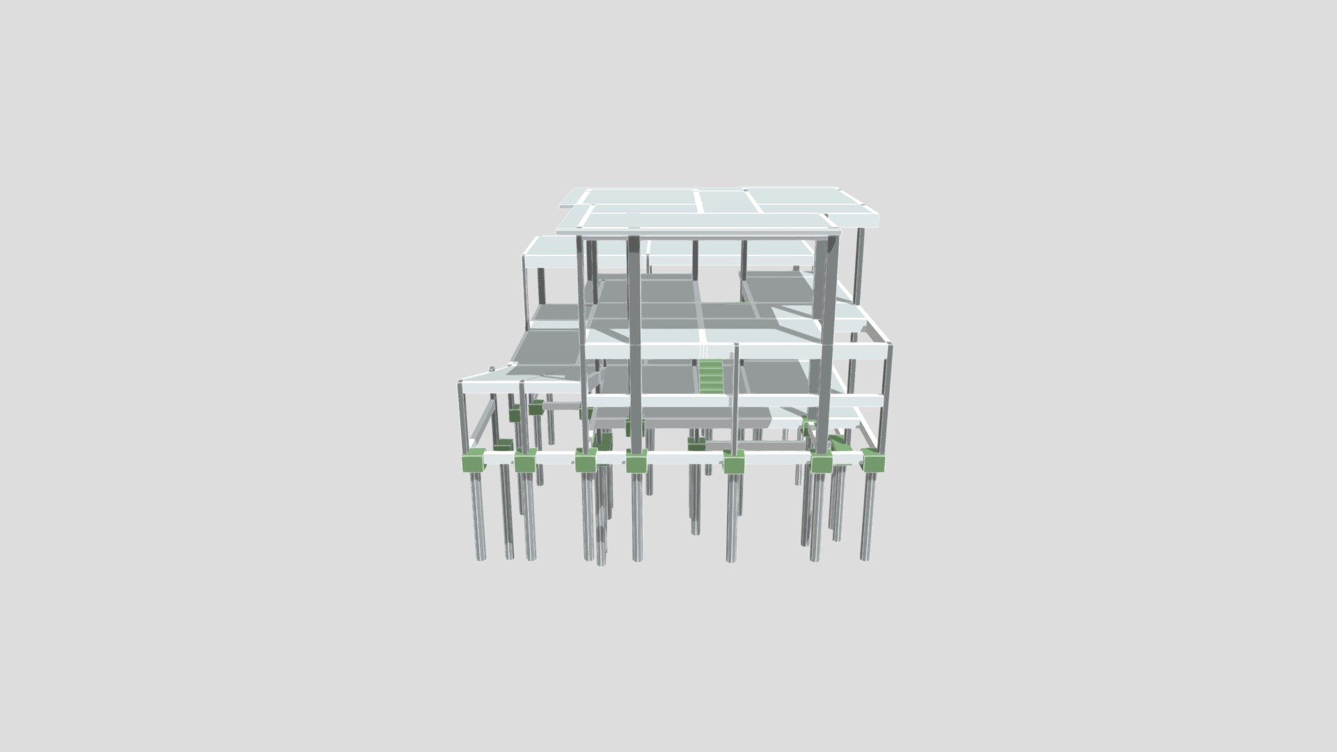 Residência RRR - 3D model by | EVO | Arq | Eng ...