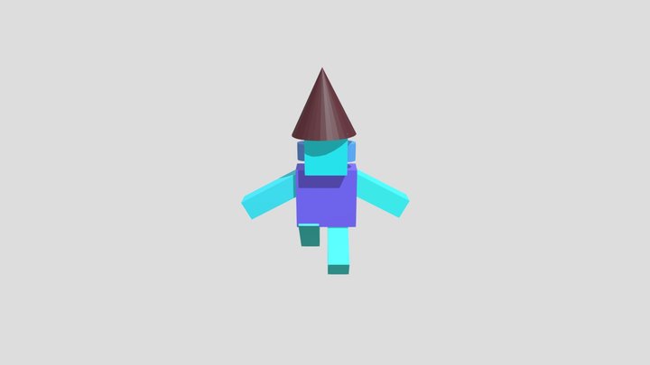 左右摆动 3D Model