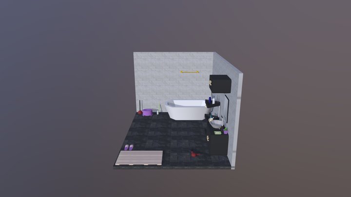 욕실 3D Model