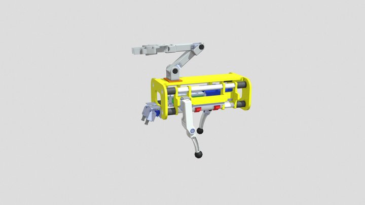 RoboDog 3D Model