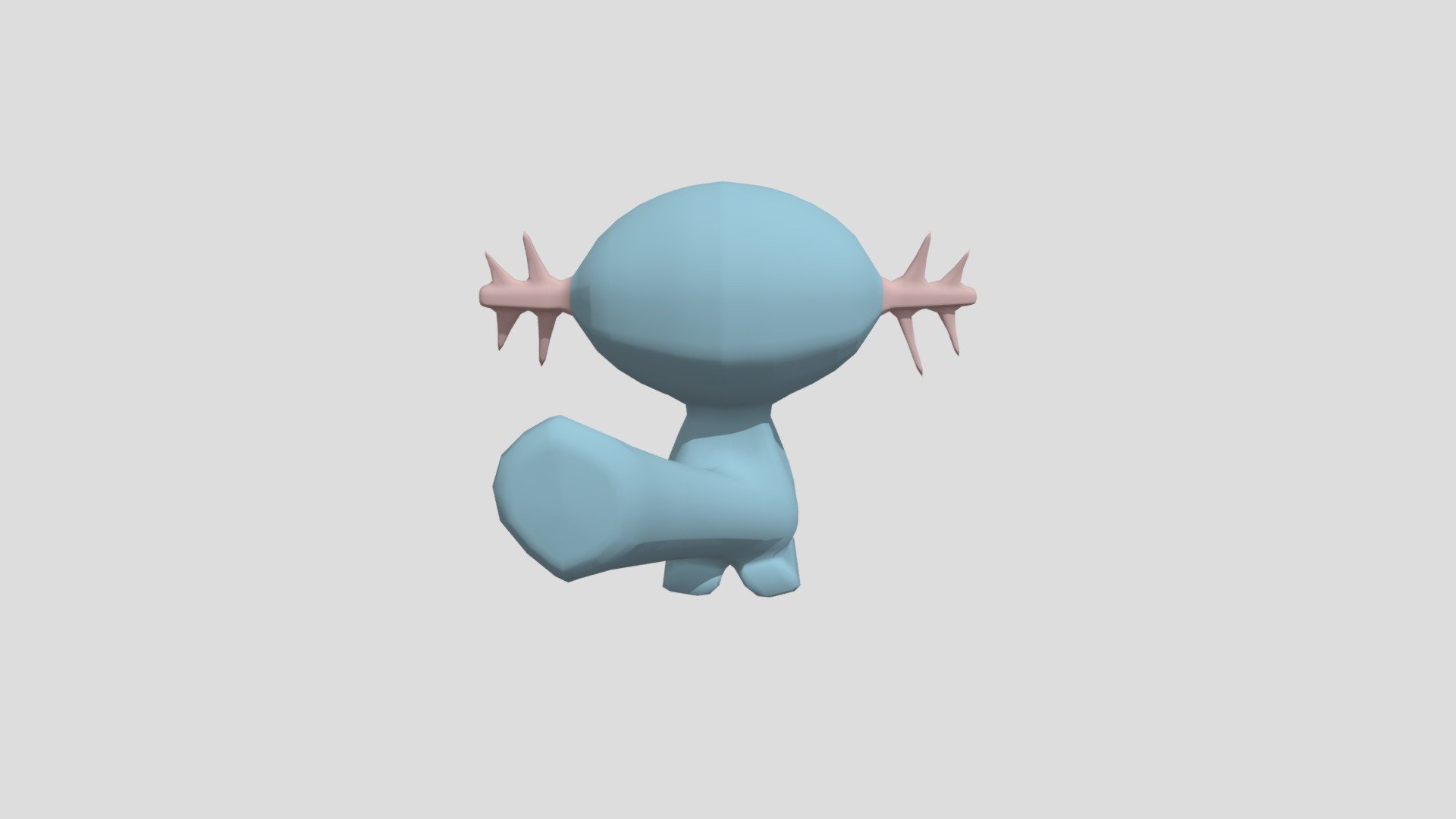 Whoomp Pokemon 3D - 3D model by atrasado (@promptoo) [b176d6e] - Sketchfab