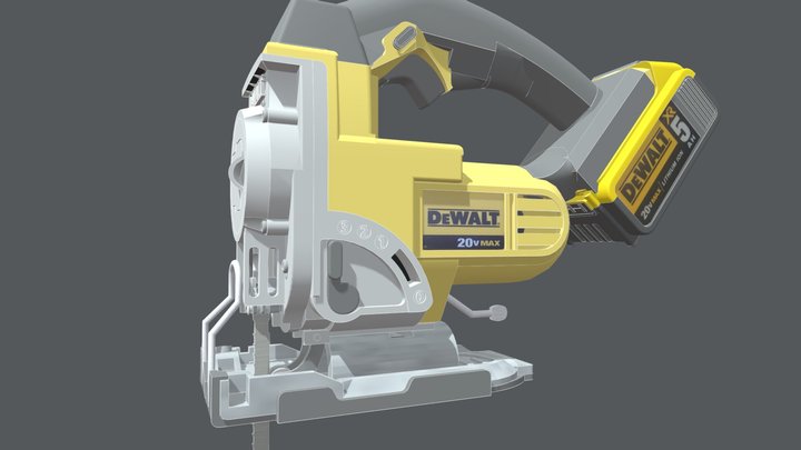 Jigsaw 3D Model