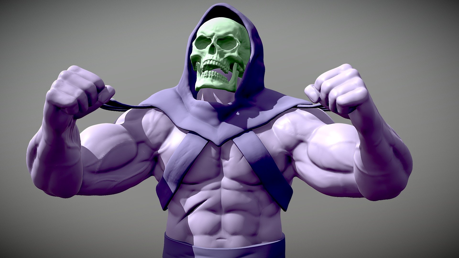 skeletor 3d