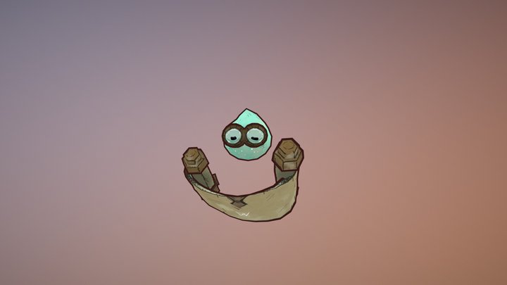 Mr. Wisper (Animated!) 3D Model