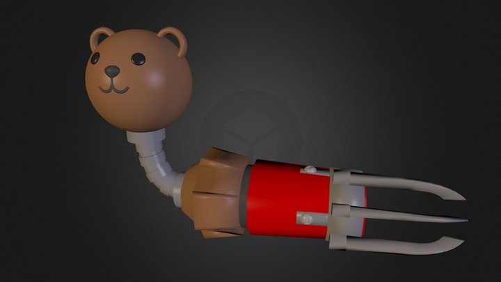 Bear Claw 3D Model