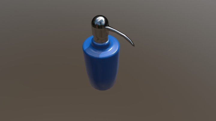Saippuapullo 3D Model
