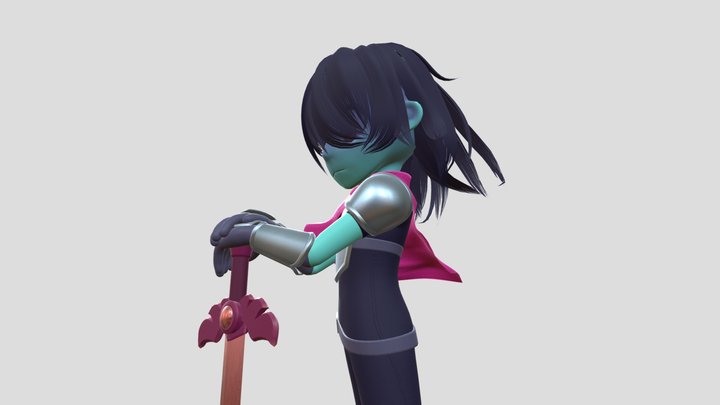Kris - The Cage with Human Soul and Parts 3D Model